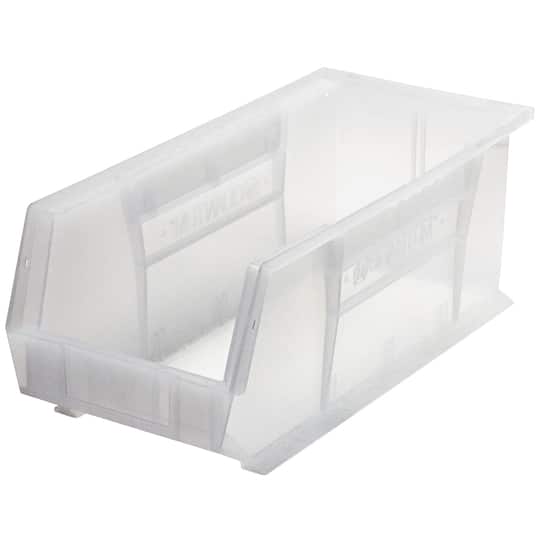 Quantum Storage Systems® Clear ULTRA Stack & Hang Bin | 18" x 8.25" x 7" | Michaels®